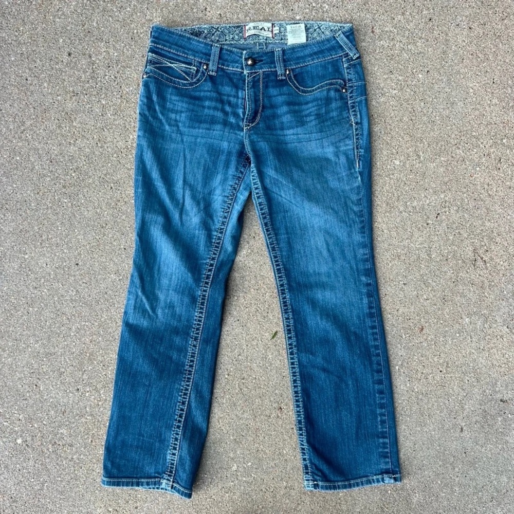 Ariat Women's Classic Blue Straight Leg Jeans